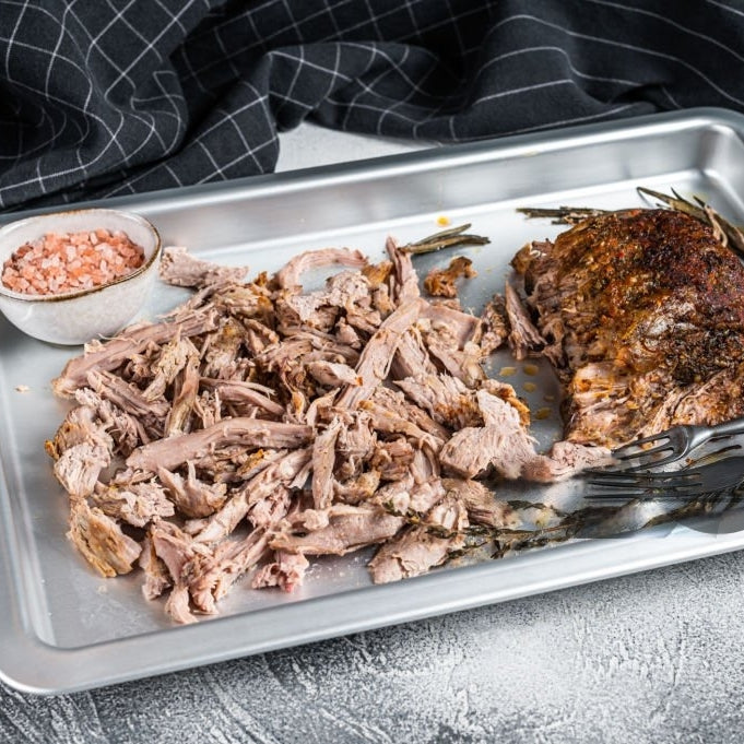 Pulled Pork on a BBQ