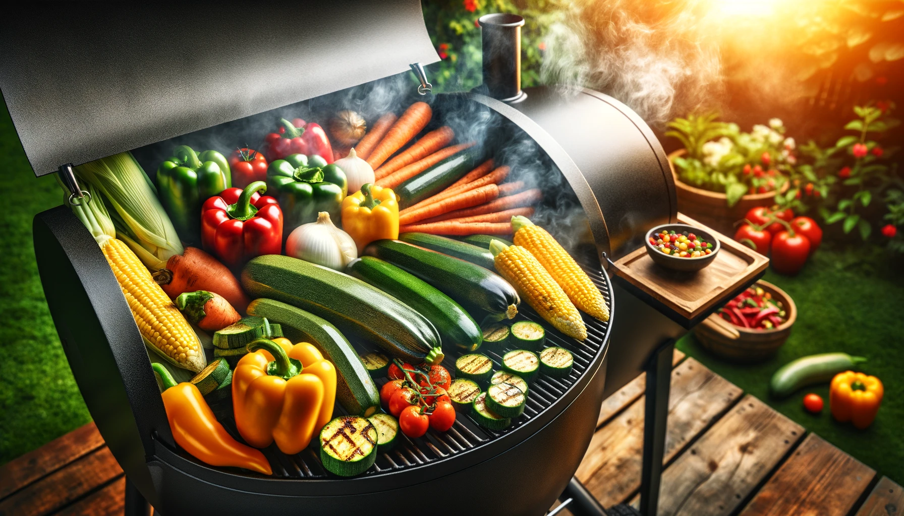 Smoking Vegetables on a Pellet smoker