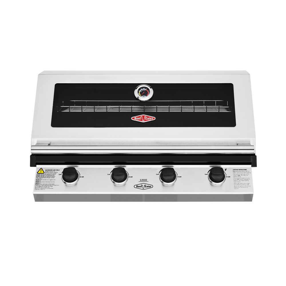 Beefeater 1200 Series 4 Burner Built-In bbq - BBG1240SB