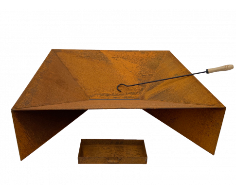 Firepit with Ash Tray with 0.11 Mild Steel