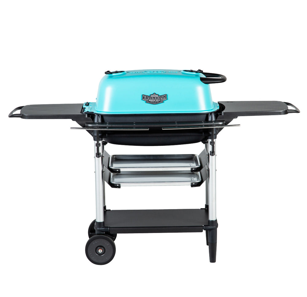 PK Grills PK300 Aaron Franklin Edition Grill & Smoker in Teal - PK300-AF-TC