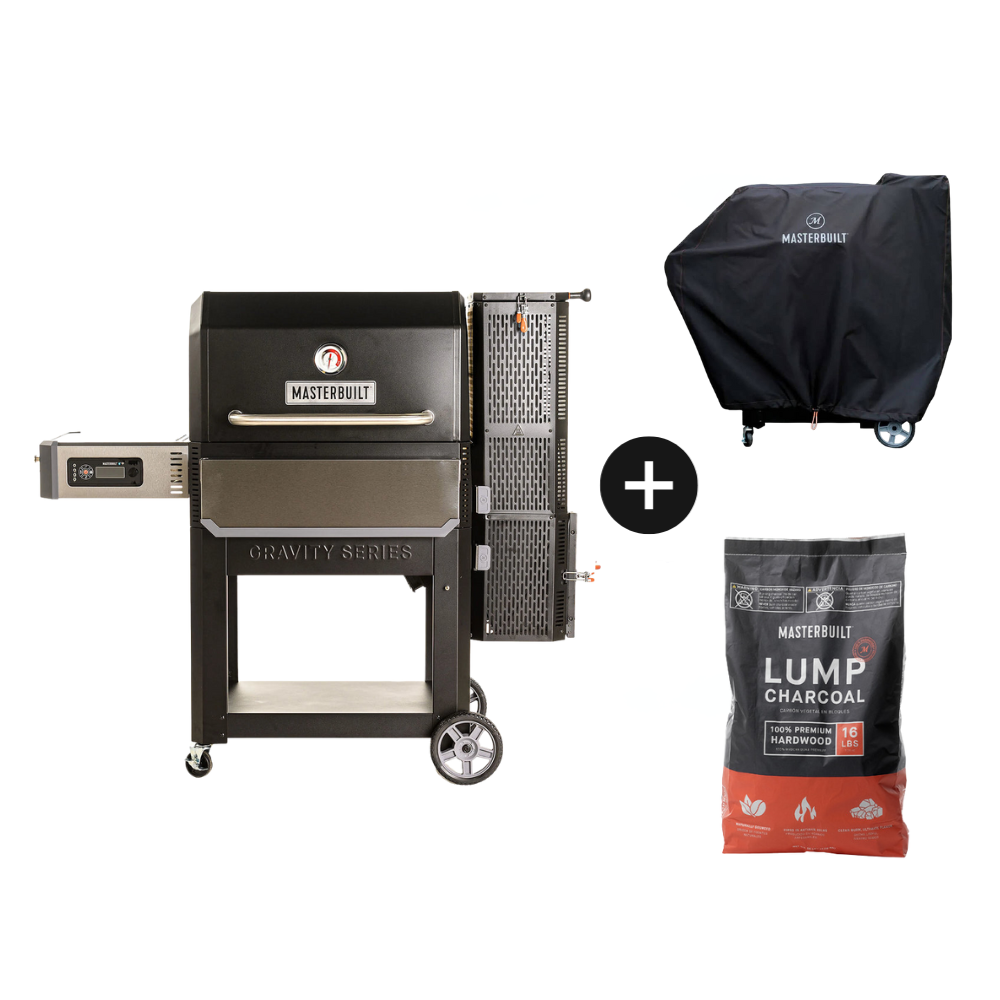 Masterbuilt Gravity Series® 1050 Digital Charcoal grill + Smoker Essentials Bundle