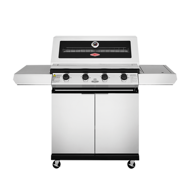 stainless steel bbq front view