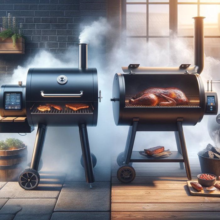 Pellet Smoker vs. Charcoal Smoker
