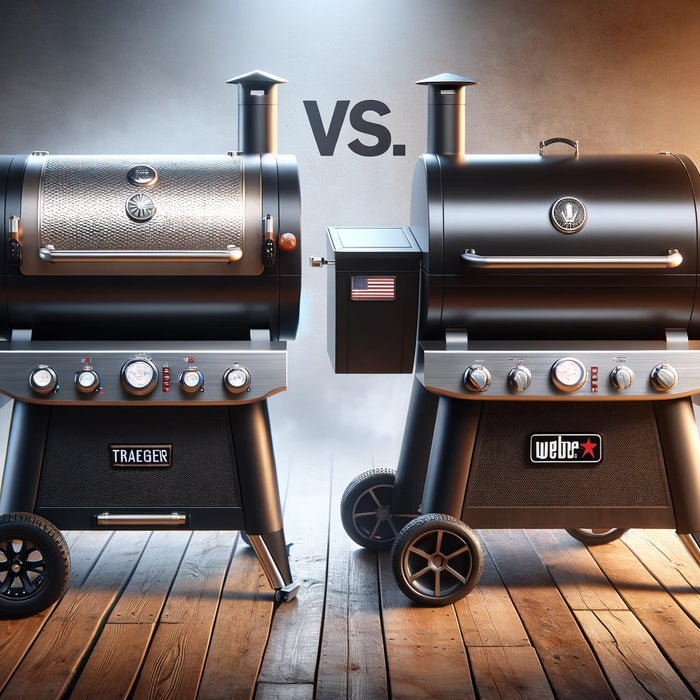 Weber SmokeFire vs Traeger PRO 575 pellet smoker