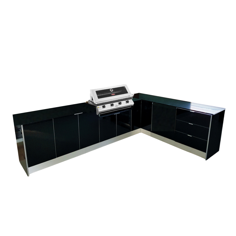 Beefeater 1200 L Shaped Outdoor Kitchen Package