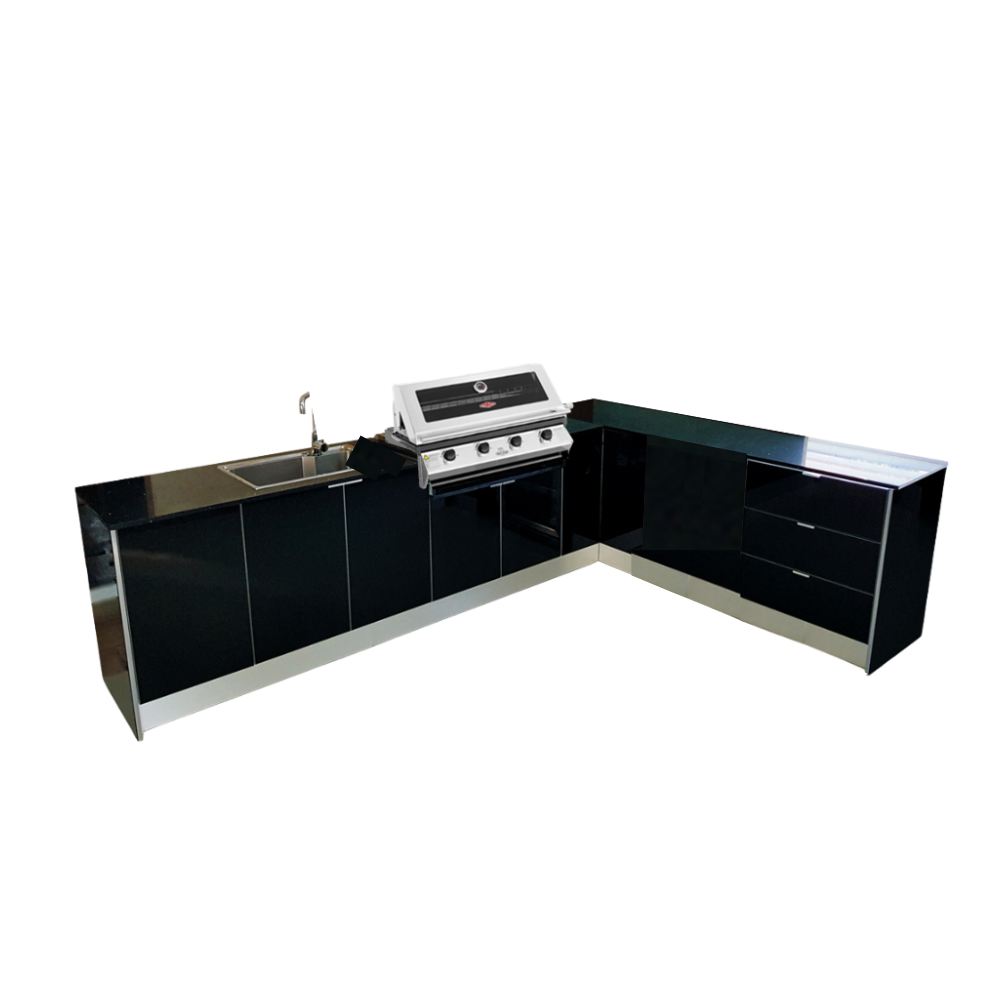 Beefeater 1200 L Shaped Outdoor Kitchen Package