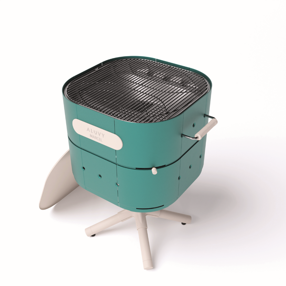 ALUVY MARCEL Original Charcoal Barbeque - Aquasplash