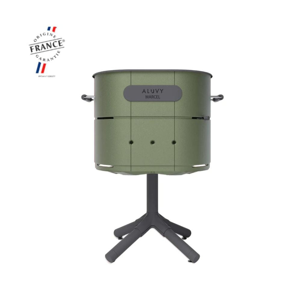 ALUVY MARCEL Basalt Charcoal Barbeque - Kaki