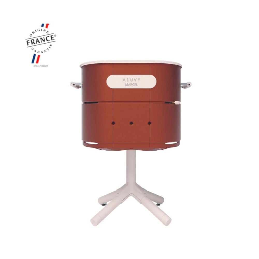 ALUVY MARCEL Original Charcoal Barbeque - Terracotta