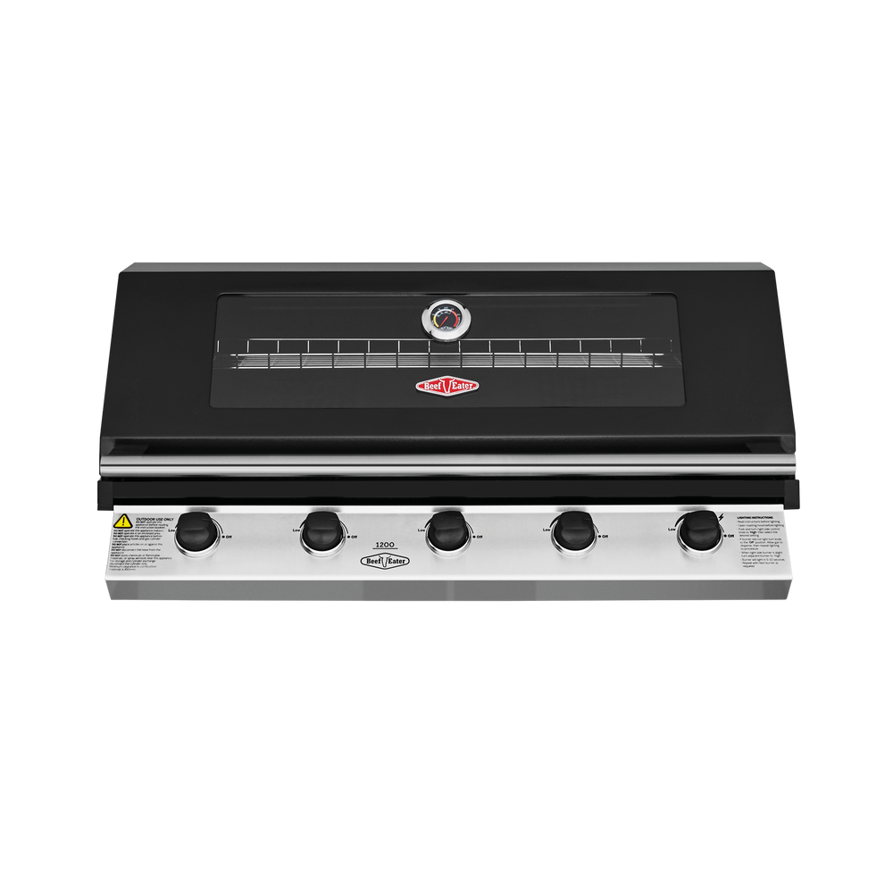 Beefeater 1200 Series 5 Burner Built-In bbq - BBG1250BB