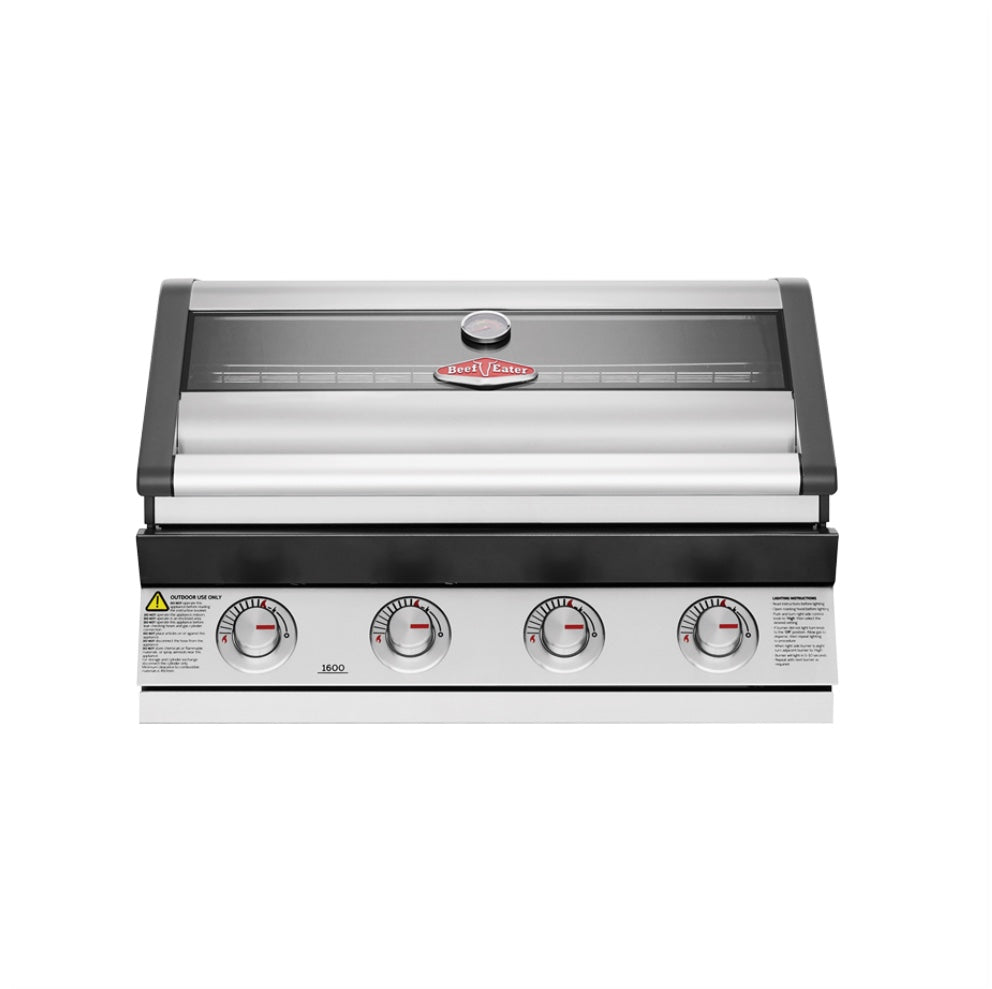 Beefeater 1600 Series 4 burner  Built-In bbq Stainless Steel - BBG1640SA