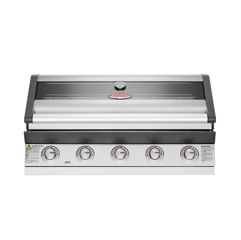 Beefeater 1600 Series 5 Burner Built-In bbq Stainless Steel - BBG1650SA