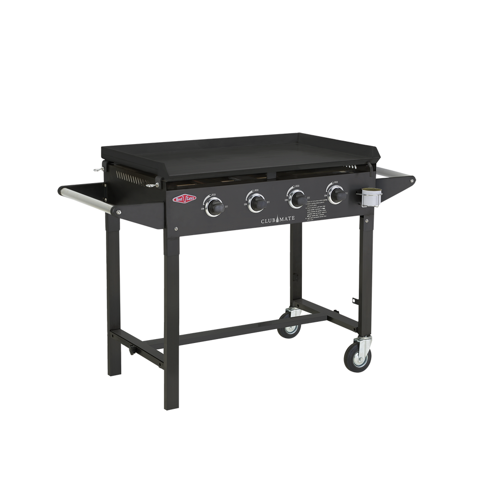Beefeater Clubmate 4 burner BBQ & trolley, black painted - BD16740