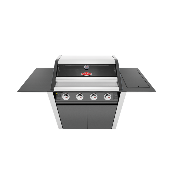 Beefeater 1600 Series 4 burner BBQ, side burner & trolley, dark - BMG1641DA