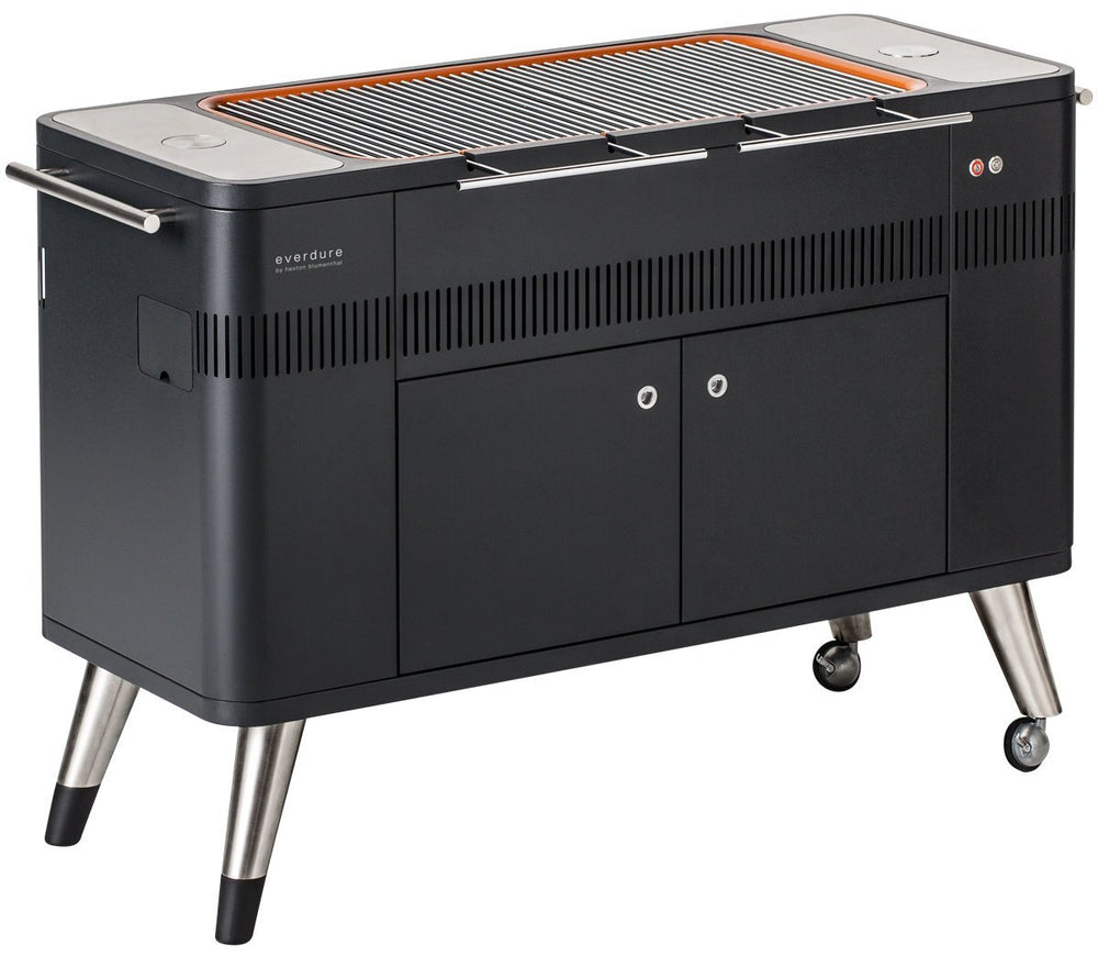 Everdure By Heston Blumenthal HUB Electric Ignition Charcoal Barbeque - HBCE2B