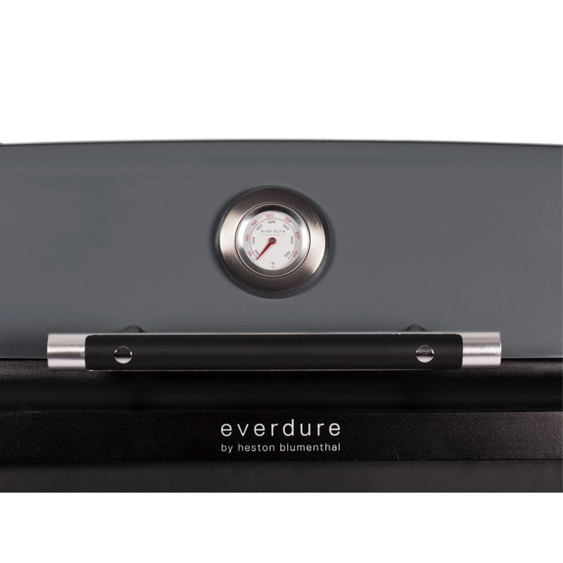 Everdure By Heston Blumenthal FURNACE 3 Burner BBQ With Stand in Graphite - E3G1GA
