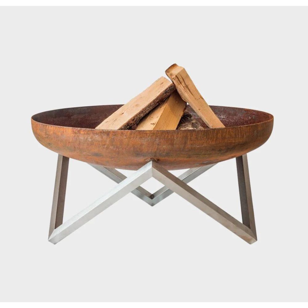 ALFRED RIESS Darvaza Steel Fire Pit - Medium