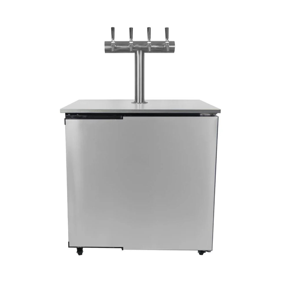 Crossray 4B-S Series Outdoor Kitchen With Kegerator Bundle