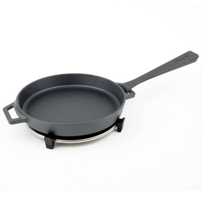 Ooni | Cast Iron Skillet Pan with Removable Handle