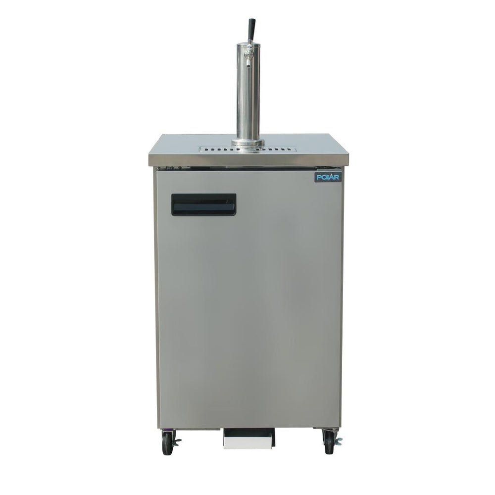 Polar G-Series Direct Draw Beer Dispenser (1 Keg 1 Tap) Stainless Steel