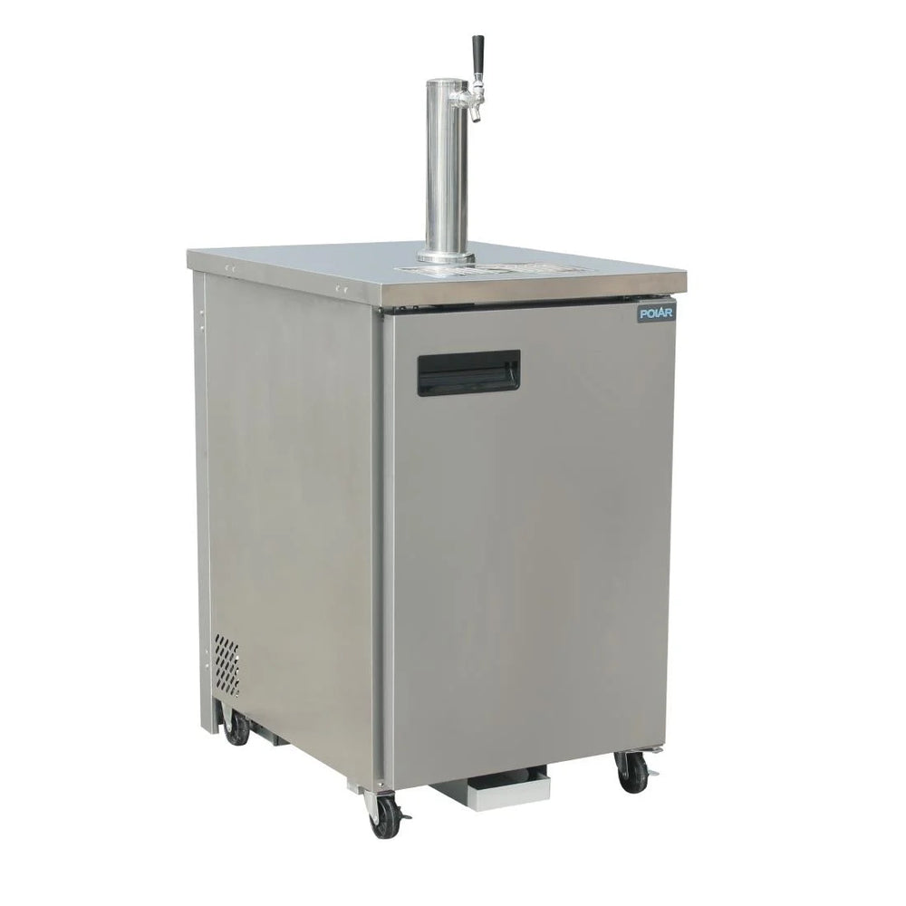 Polar G-Series Direct Draw Beer Dispenser (1 Keg 1 Tap) Stainless Steel