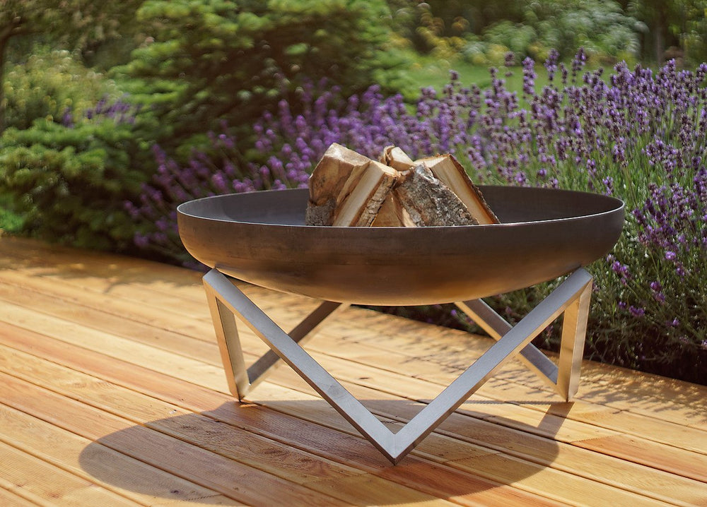 ALFRED RIESS Darvaza Steel Fire Pit - Large