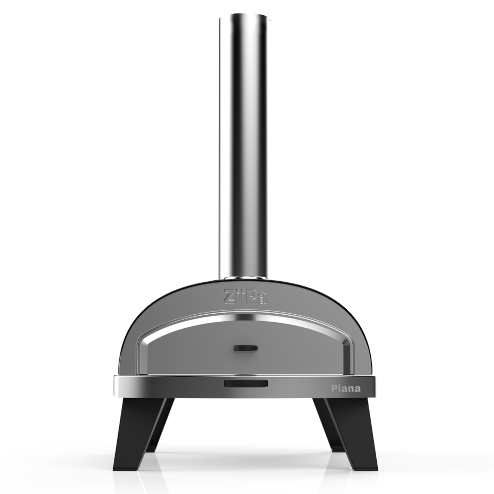 ZiiPa Piana Wood Pellet Pizza Oven with Rotating Stone – Charcoal