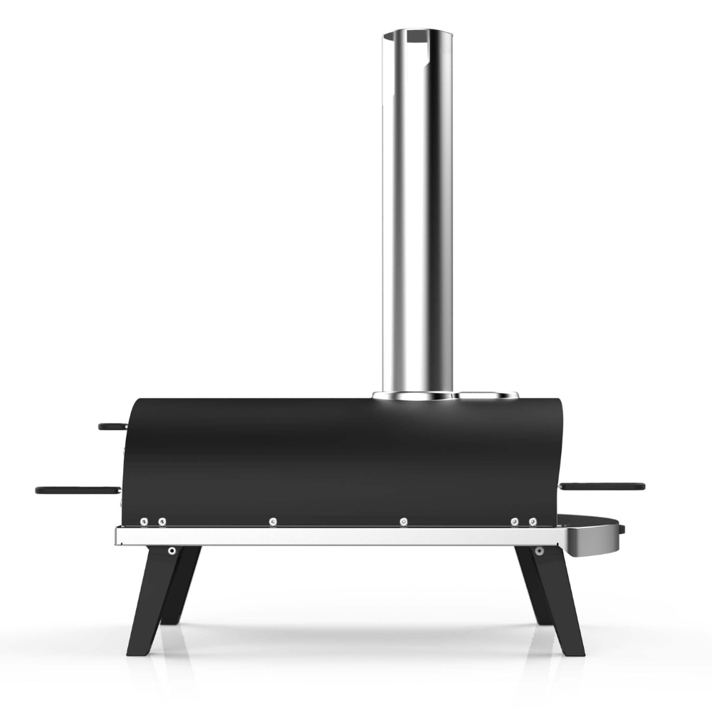 ZiiPa Piana Wood Pellet Pizza Oven with Rotating Stone – Charcoal