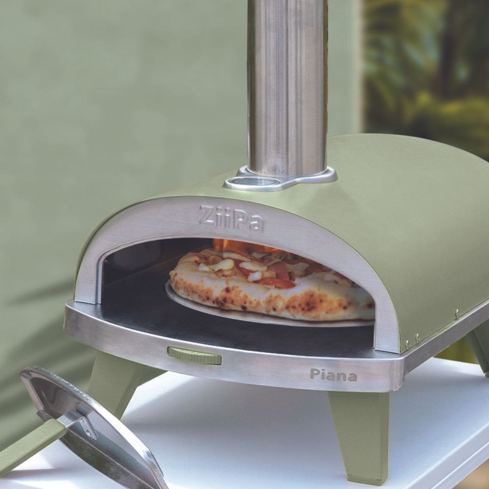 ZiiPa Piana Wood Pellet Pizza Oven with Rotating Stone – Eucalyptus