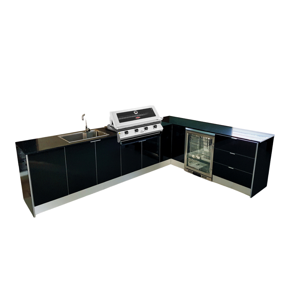 Beefeater 1200 L Shaped Outdoor Kitchen Package