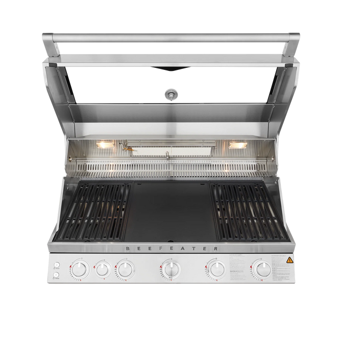 Beefeater 7000 Premium 5 burner built In BBQ + Outdoor Fridge - BBF7655SA+BS28200