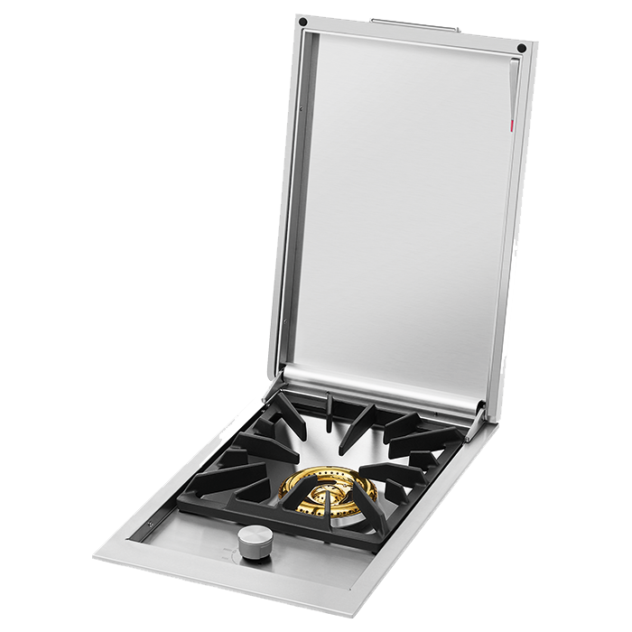Beefeater Signature ProLine side burner with Lid, stainless steel - BSW318SA