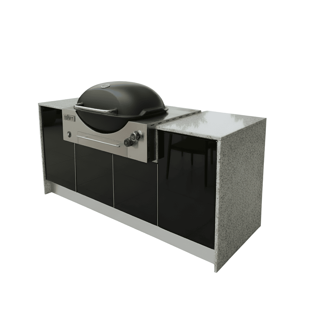 Grillhound Mini Outdoor Kitchen Package to Suit Weber Family Q - GW181