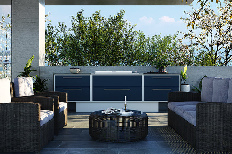 Aero Outdoor Kitchen With Beefeater Proline BBQ By Kube