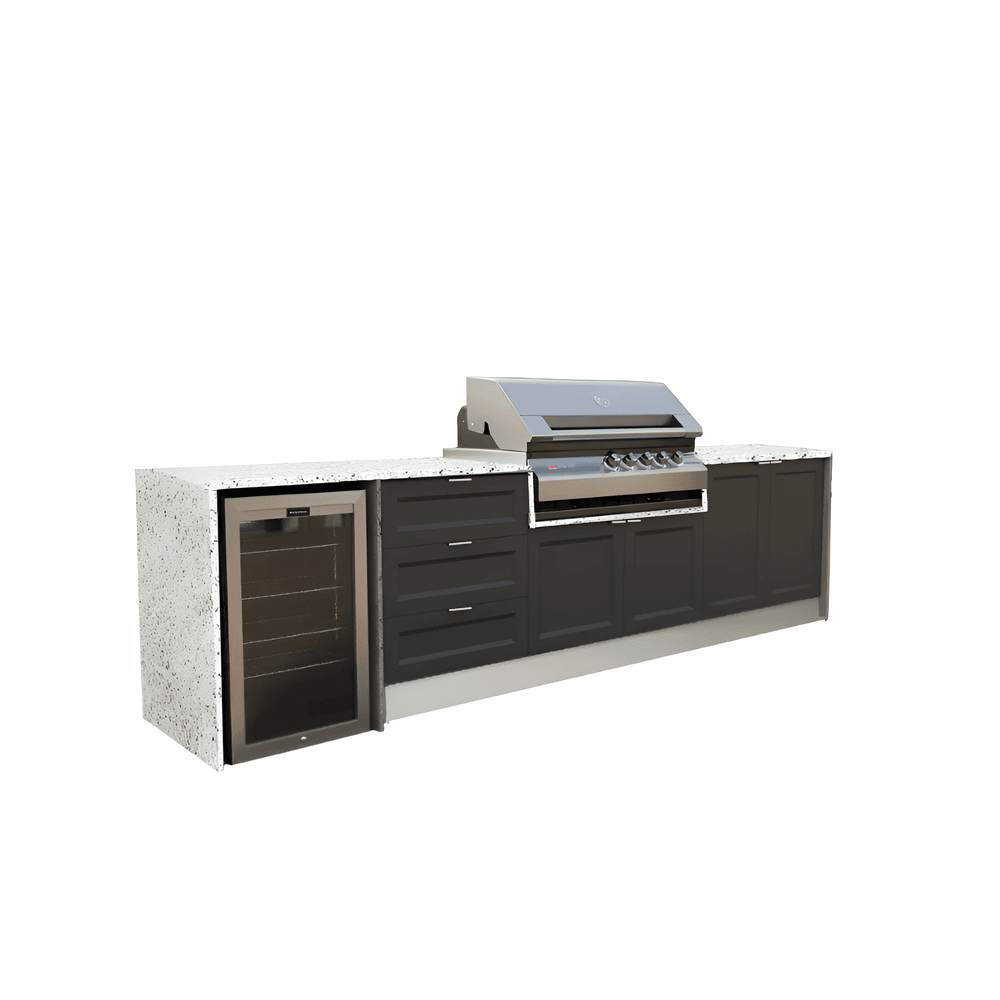 Grillhound Outdoor Kitchen Package to Suit Ziegler And Brown Turbo with fridge - GZS300