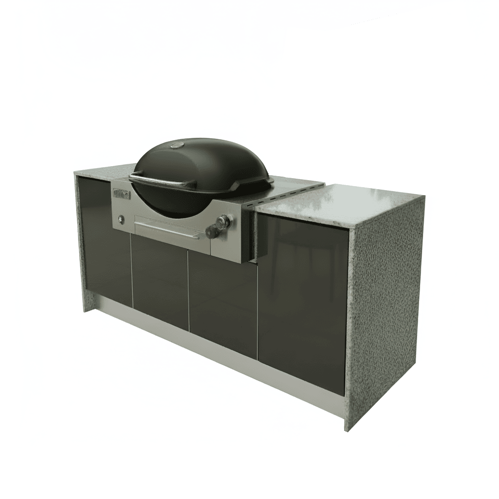 Grillhound Mini Outdoor Kitchen Package to Suit Weber Family Q - GW181