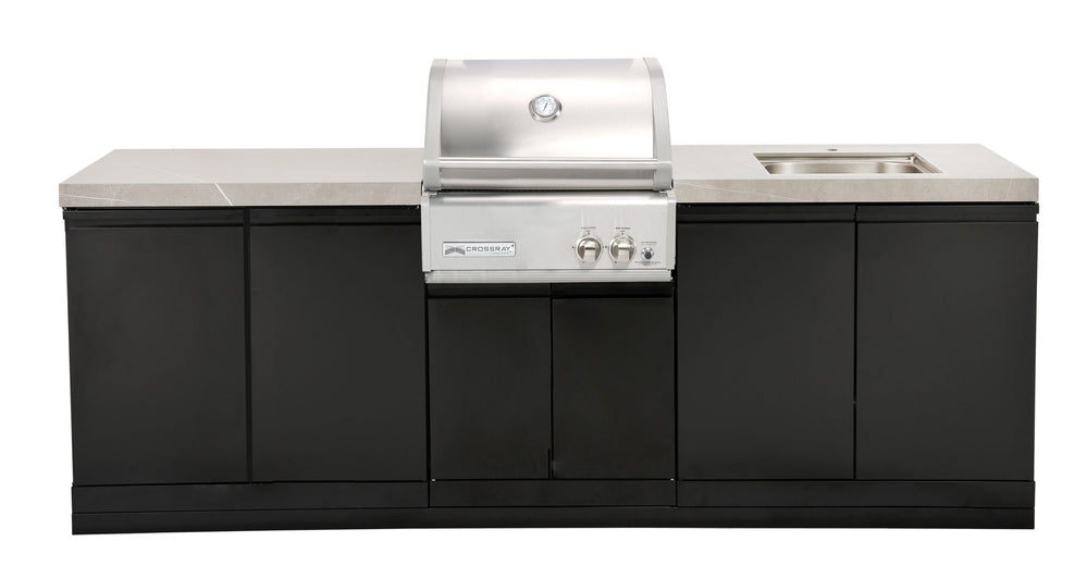 Crossray 2 Burner Series Outdoor Kitchen - TC2K-01