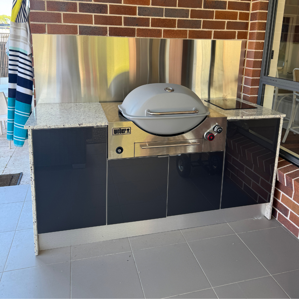 Grillhound Mini Outdoor Kitchen Package to Suit Weber Family Q - GW181
