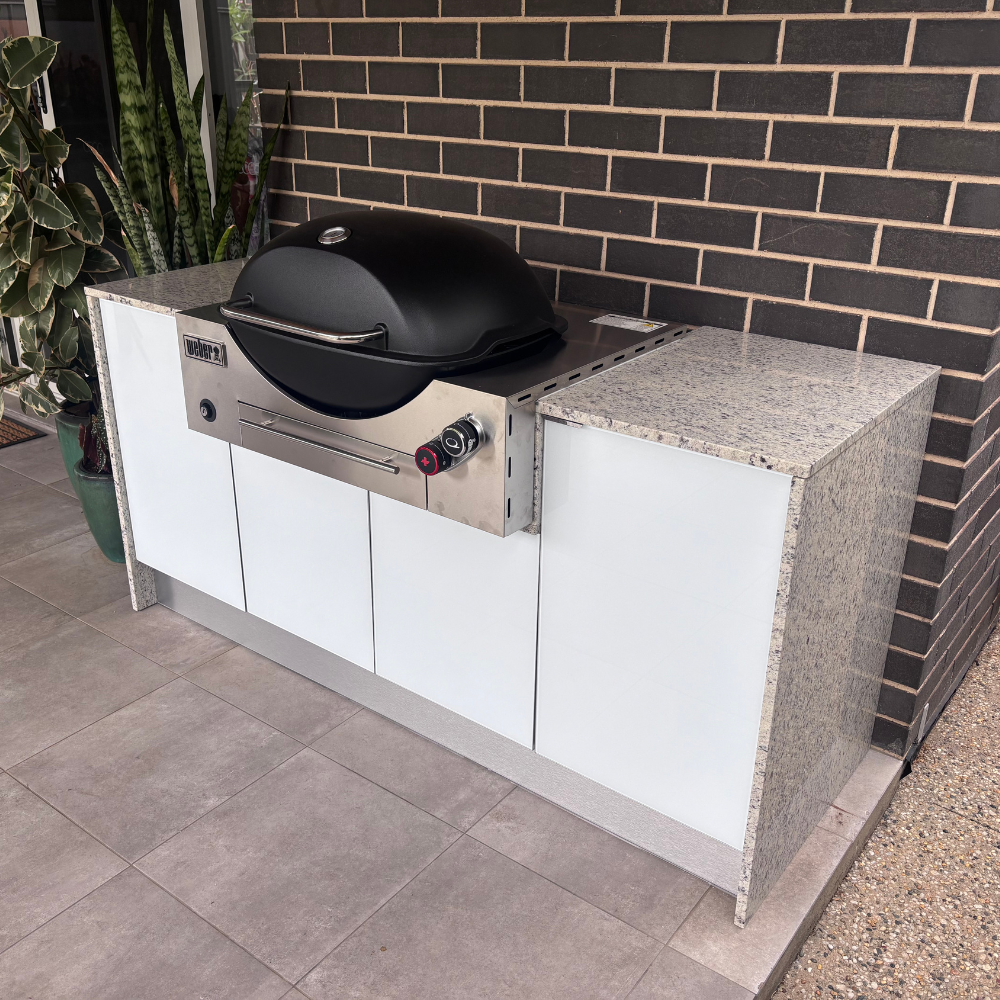 Grillhound Mini Outdoor Kitchen Package to Suit Weber Family Q - GW181