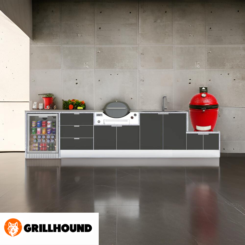 Grillhound Outdoor Kitchen Package to Suit Weber Family Q - GWK370