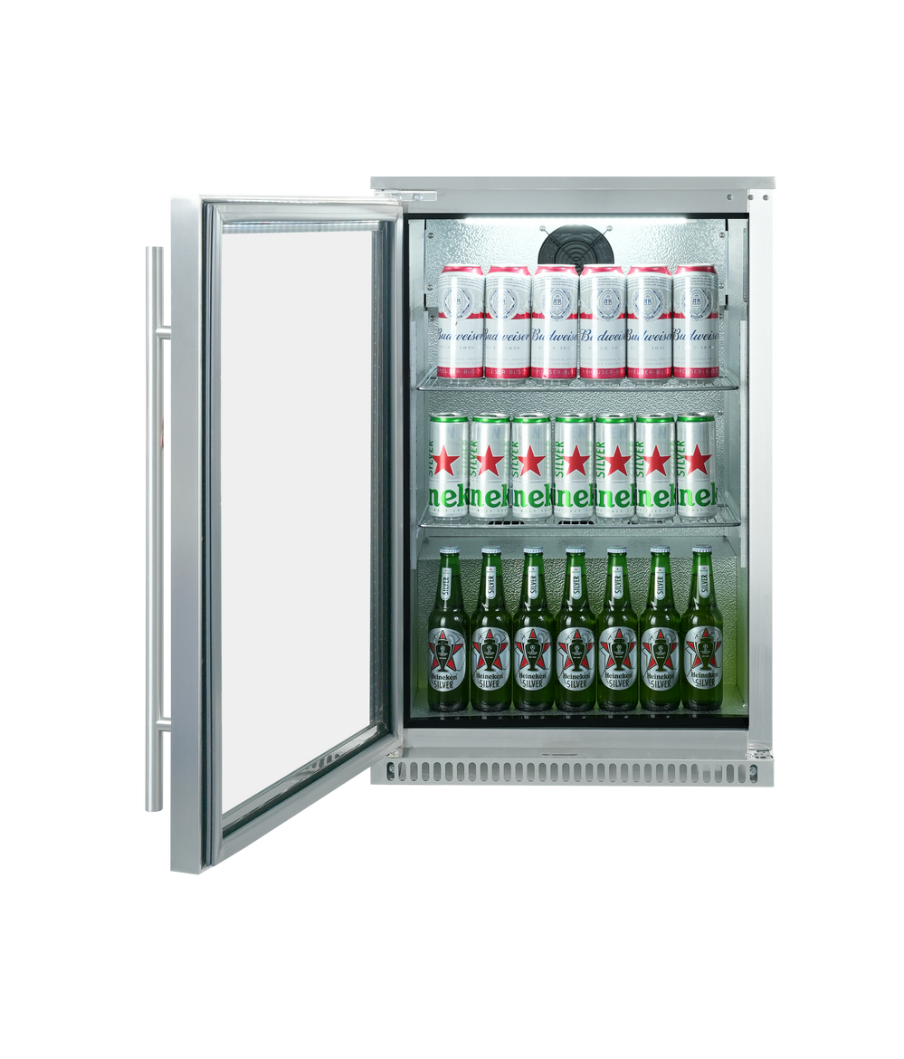 Napoleon LEX Built-in 605 version, 304 Stainless steel+Napoleon Outdoor Fridge-NAPSDLH+BILEX605RBINSS-AU