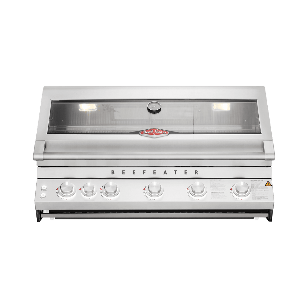 Beefeater 7000 Premium 5 burner built In BBQ + Outdoor Fridge - BBF7655SA+BS28200