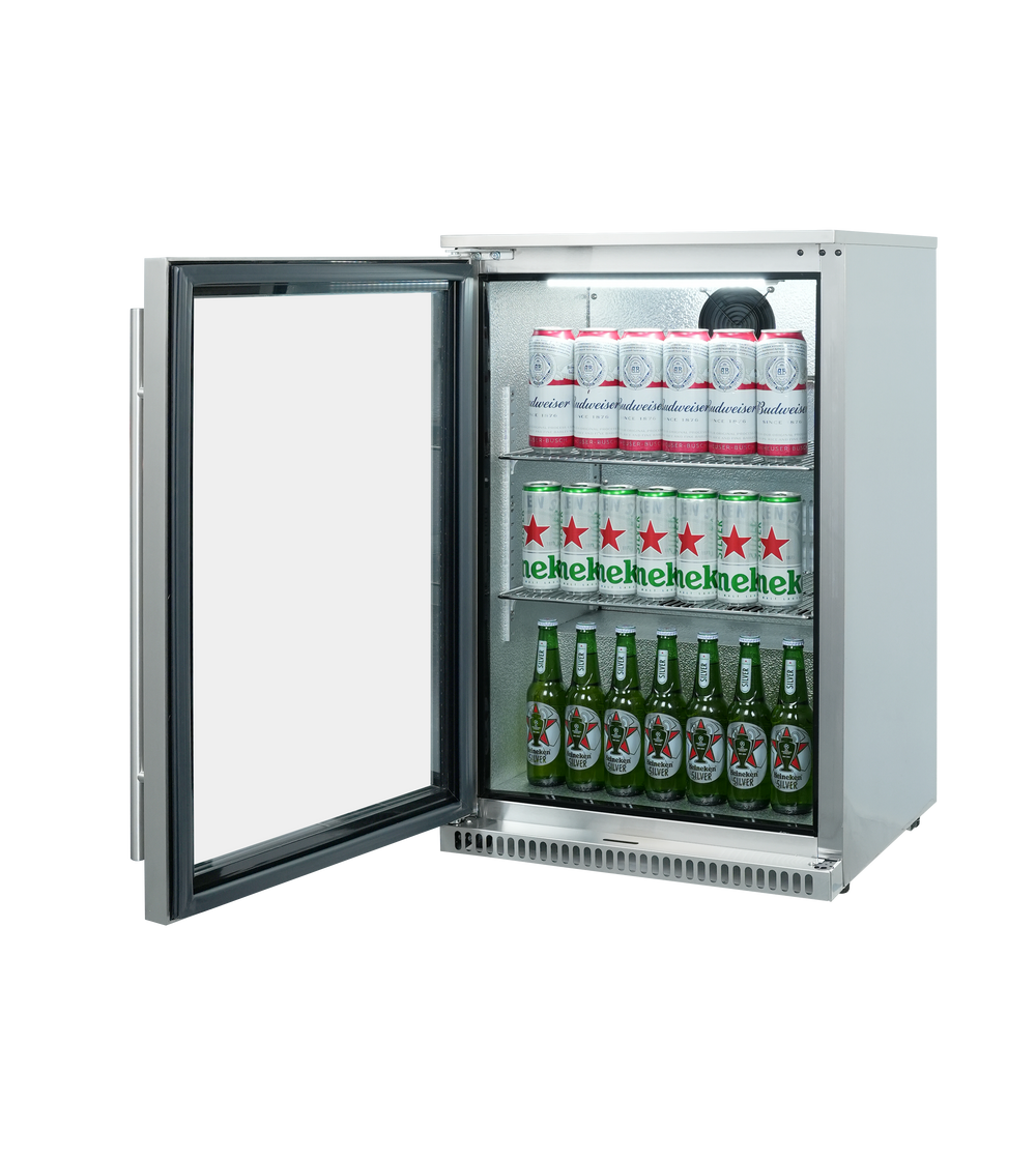 Napoleon LEX Built-in 605 version, 304 Stainless steel+Napoleon Outdoor Fridge-NAPSDLH+BILEX605RBINSS-AU