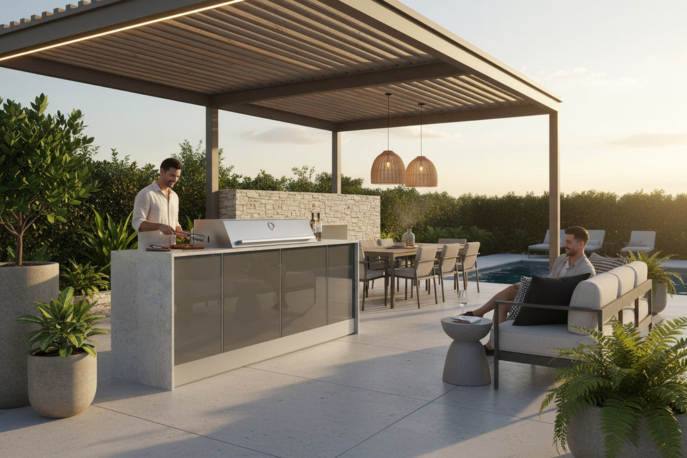 Grillhound Mini Outdoor Kitchen With Beefeater Proline - GBP209