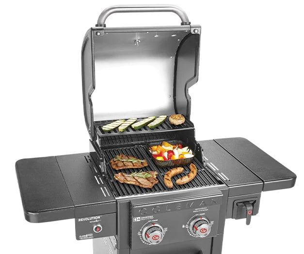 Coleman Revolution 2 Burner BBQ In Black Gloss - REV2BGL