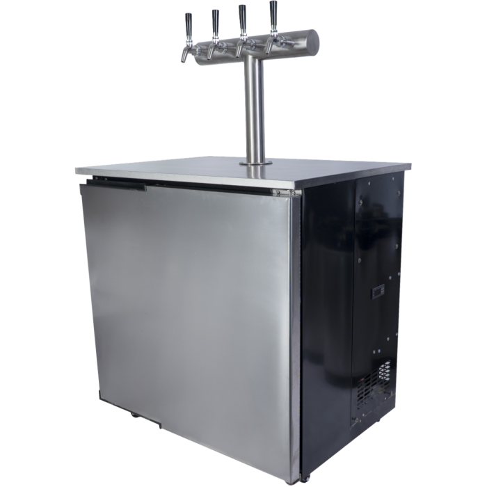 Crossray 4B-S Series Outdoor Kitchen With Kegerator Bundle