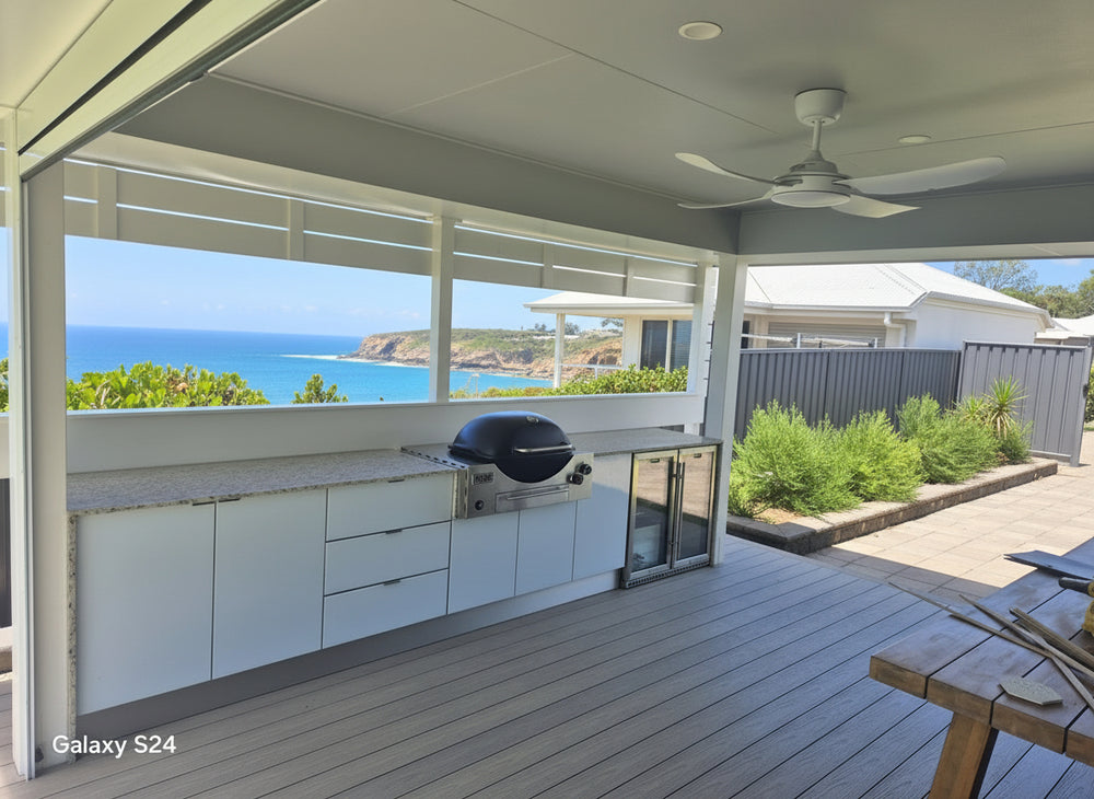 Grillhound Outdoor Kitchen Package to Suit Weber Family Q - GW385