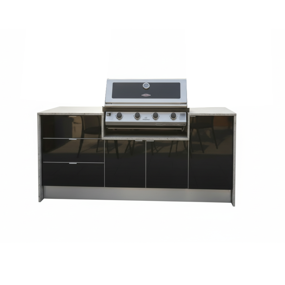 Grillhound Mini Outdoor Kitchen Package With Drawers And Beefeater 1200 - GB201