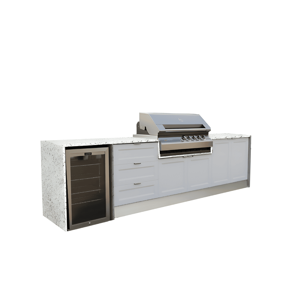 Grillhound Outdoor Kitchen Package to Suit Ziegler And Brown Turbo with fridge - GZS300